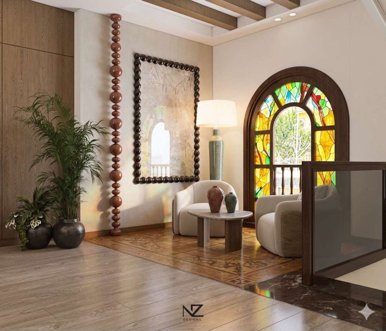 Stained Glass Corner