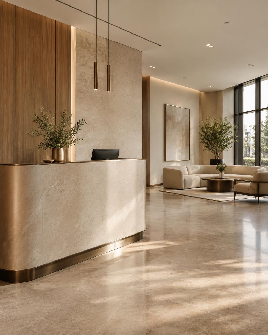 Placeholder — Office Reception